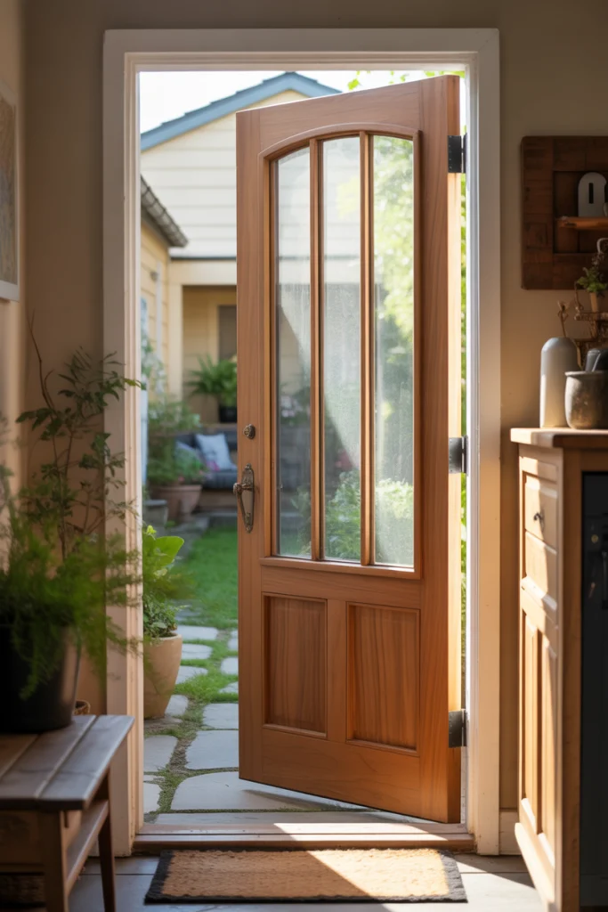 Classic Wood with Glass for Timeless Charm