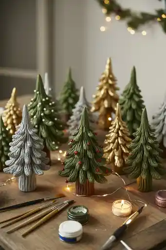 Clay Mini Trees