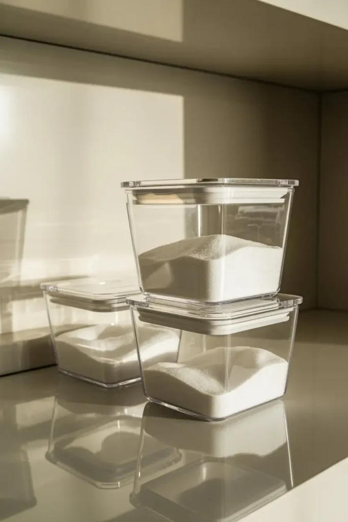 Clear Acrylic Containers for Visibility