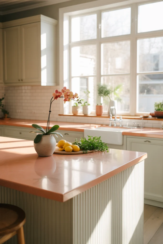 Coral for Playful, Modern Charm