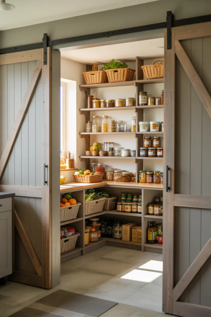 Corner Pantry to Maximize Odd Spaces