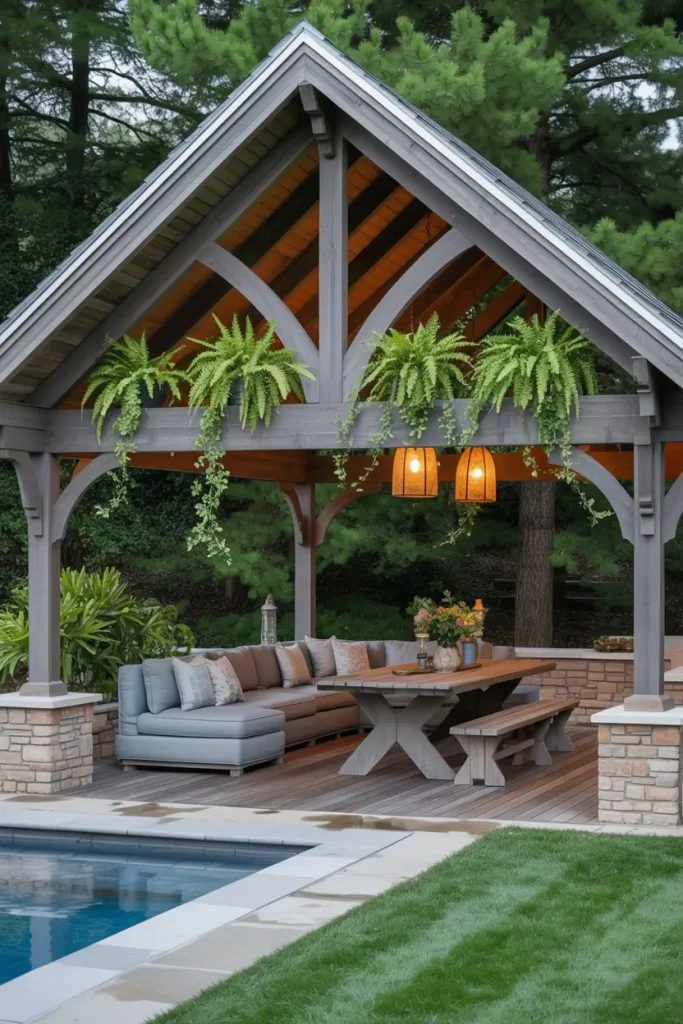 Covered Pavilion Deck