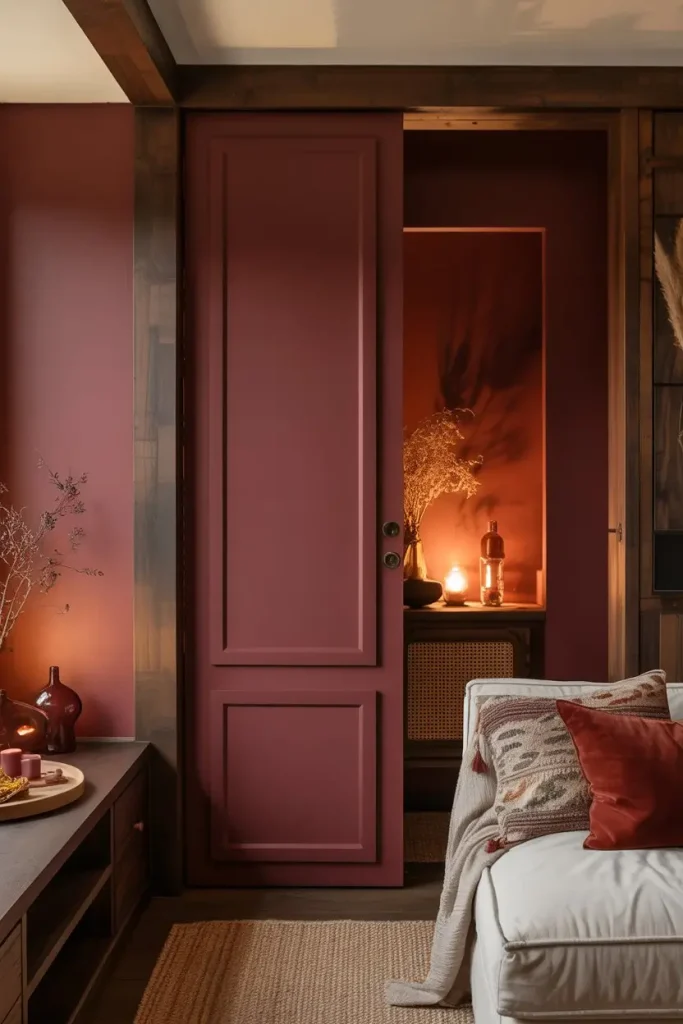 Cozy Burgundy for Sophisticated Comfort