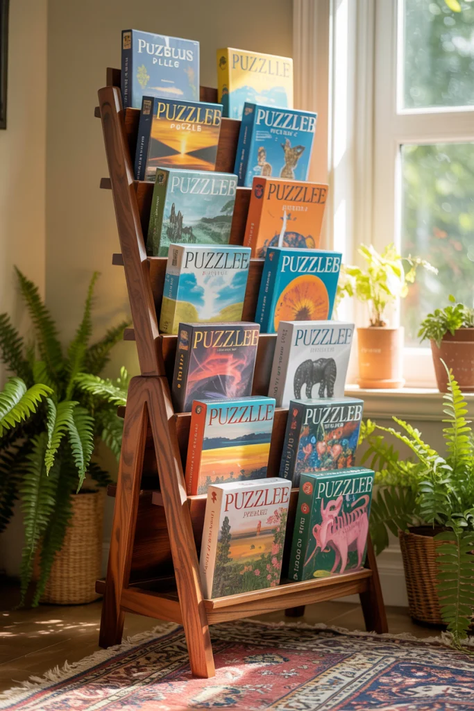 Craft an Adjustable Puzzle Rack