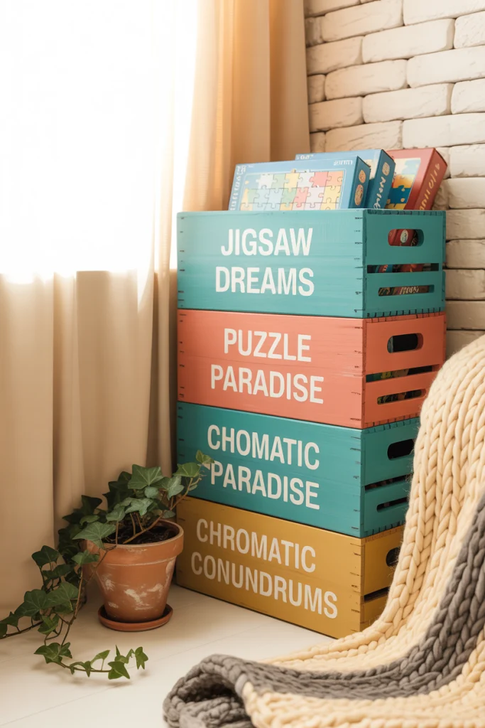 Create DIY Storage Solutions with Wooden Crates