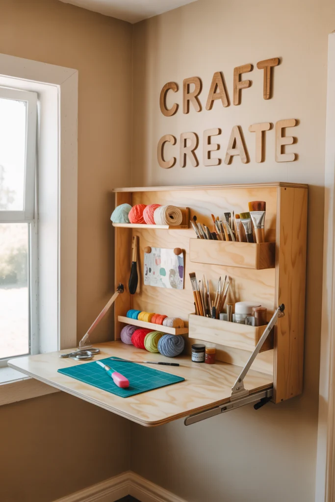 Create Foldable Work Surfaces