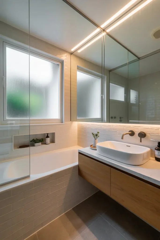 Create Visual Depth with Mirrors