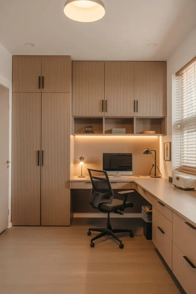 Create a Built-In Desk That Hides Tools