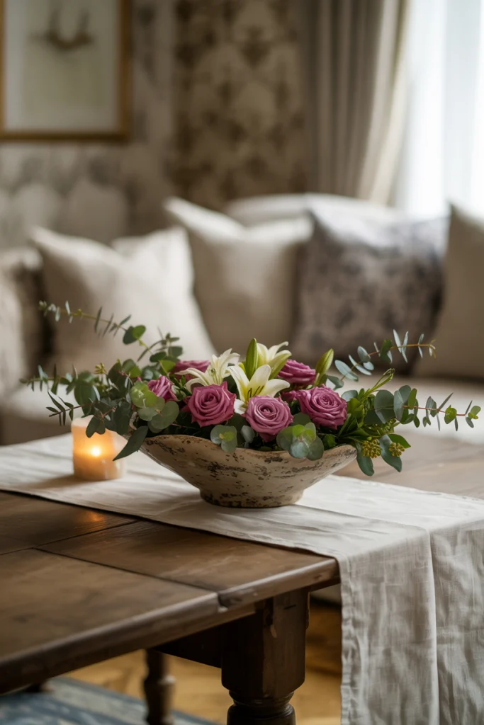 Create a Low Arrangement for Intimate Conversation