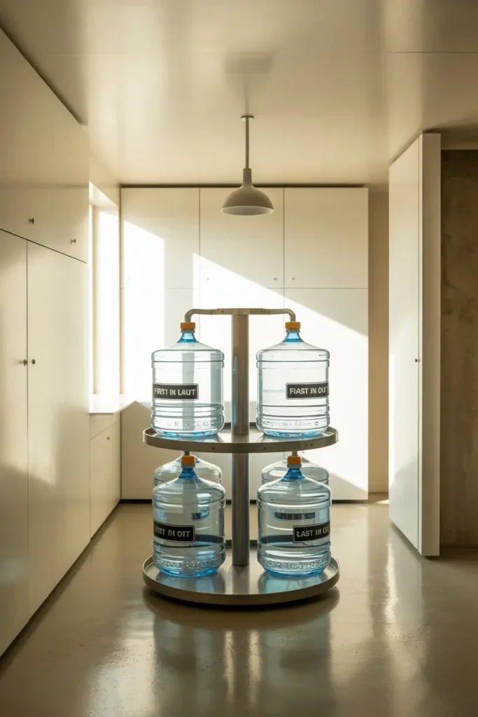 Create a Rotating Storage System for Easy Access