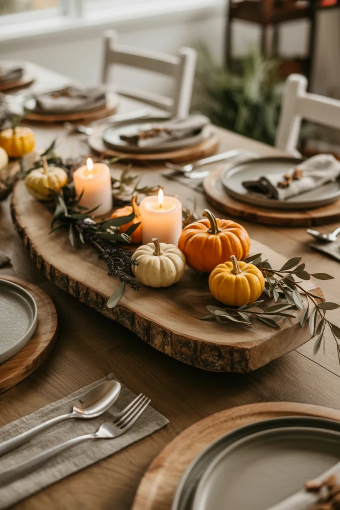 Create a Rustic Centerpiece with Wood and Stone