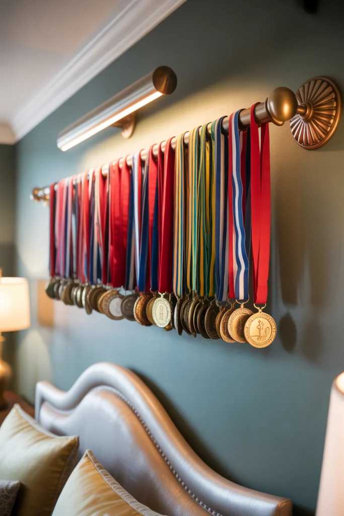 DIY Curtain Rod Displays