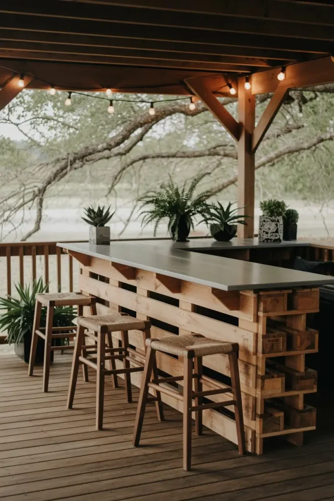 DIY-Friendly Under Deck Bar for Budget-Conscious Homes