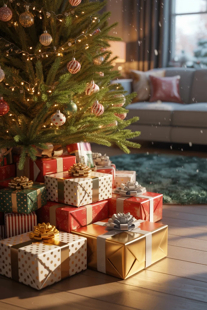 Drawing Wrapped Gifts