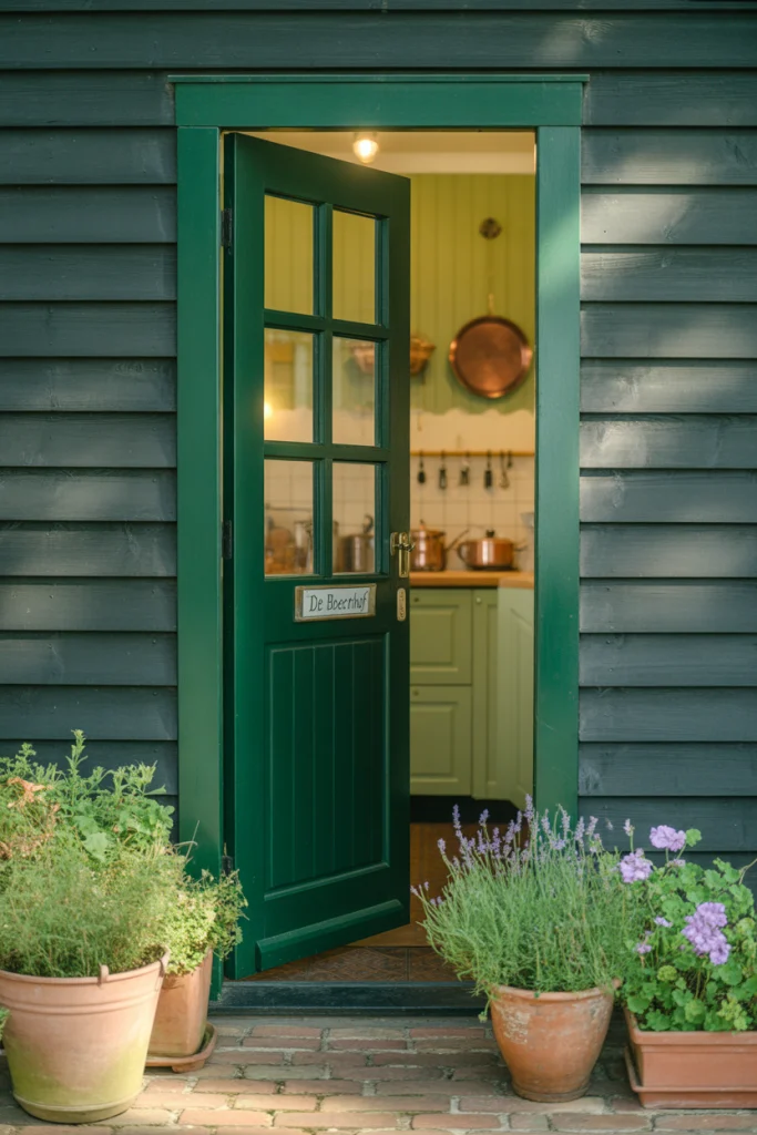 Dutch Doors That Open in Two