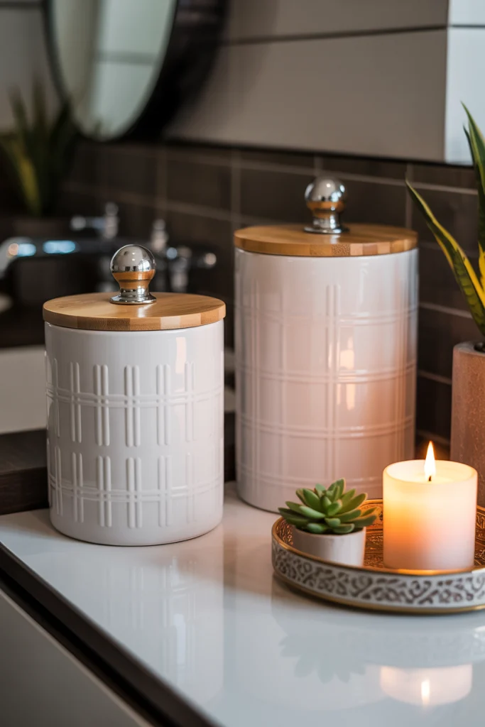 Elegant Ceramic Canisters