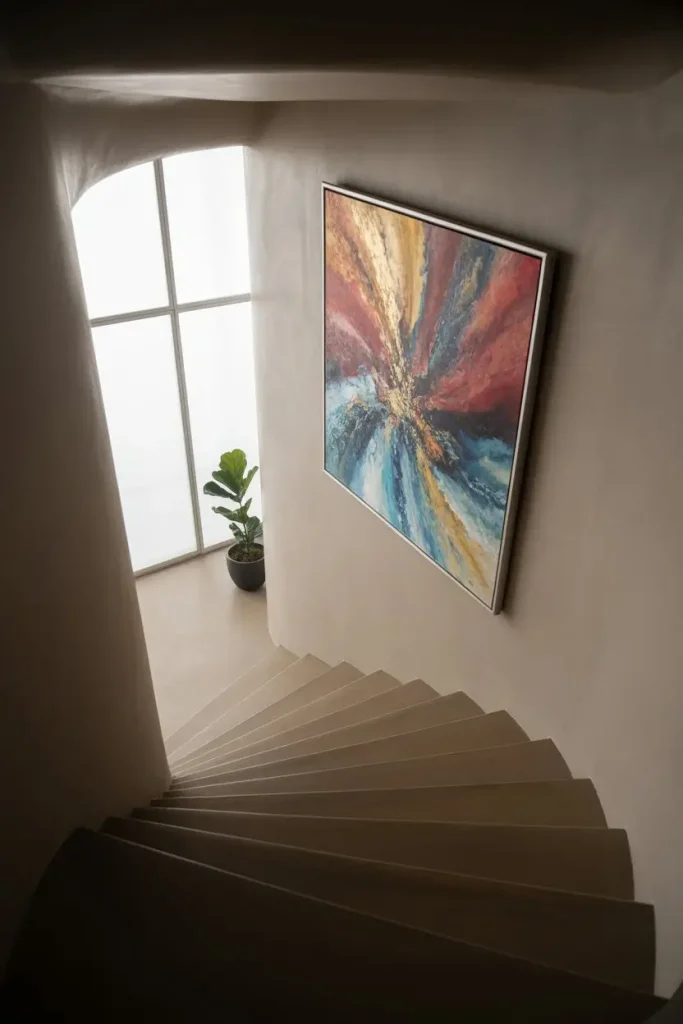 Feature a Large Piece of Art