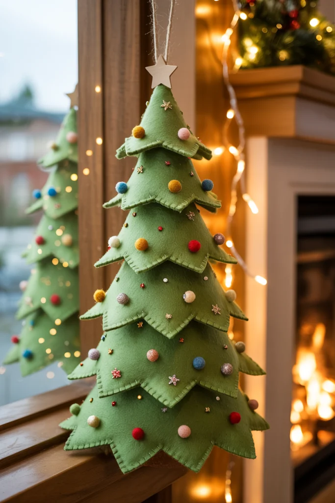 Felt Christmas Tree Creations
