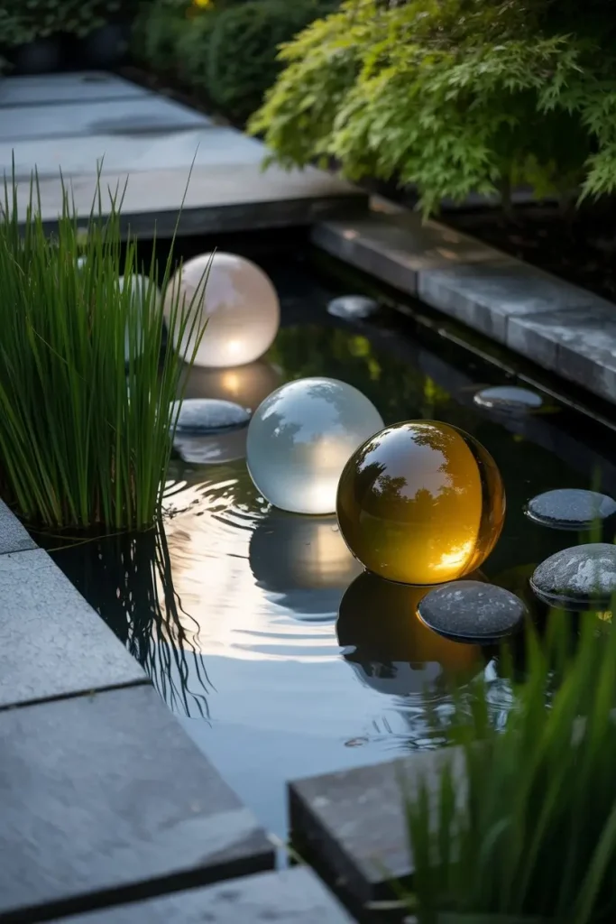 Floating Water Orbs