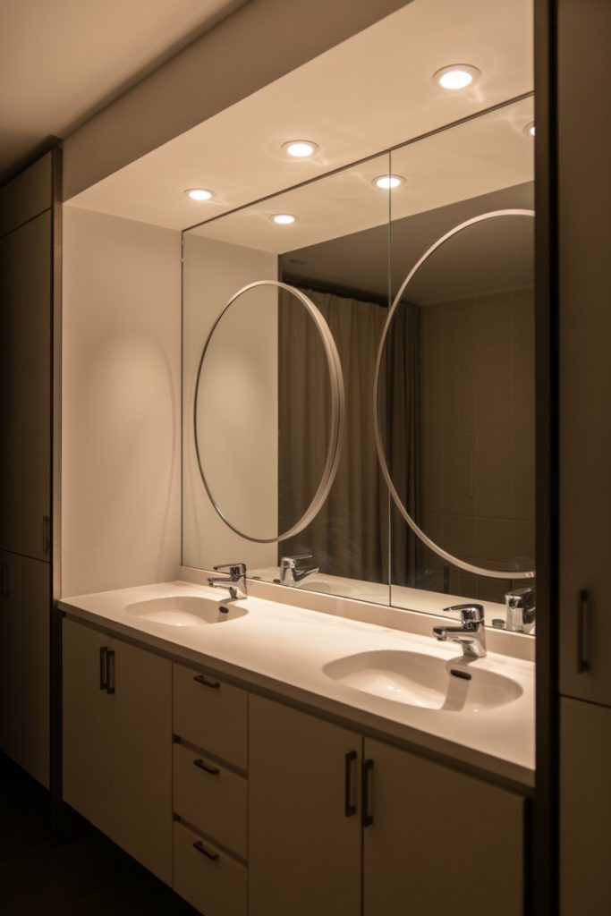 Frame the Vanity with a Soffit