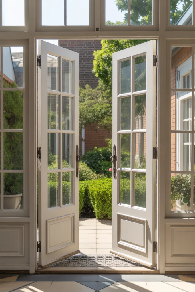 French Doors That Feel Grand