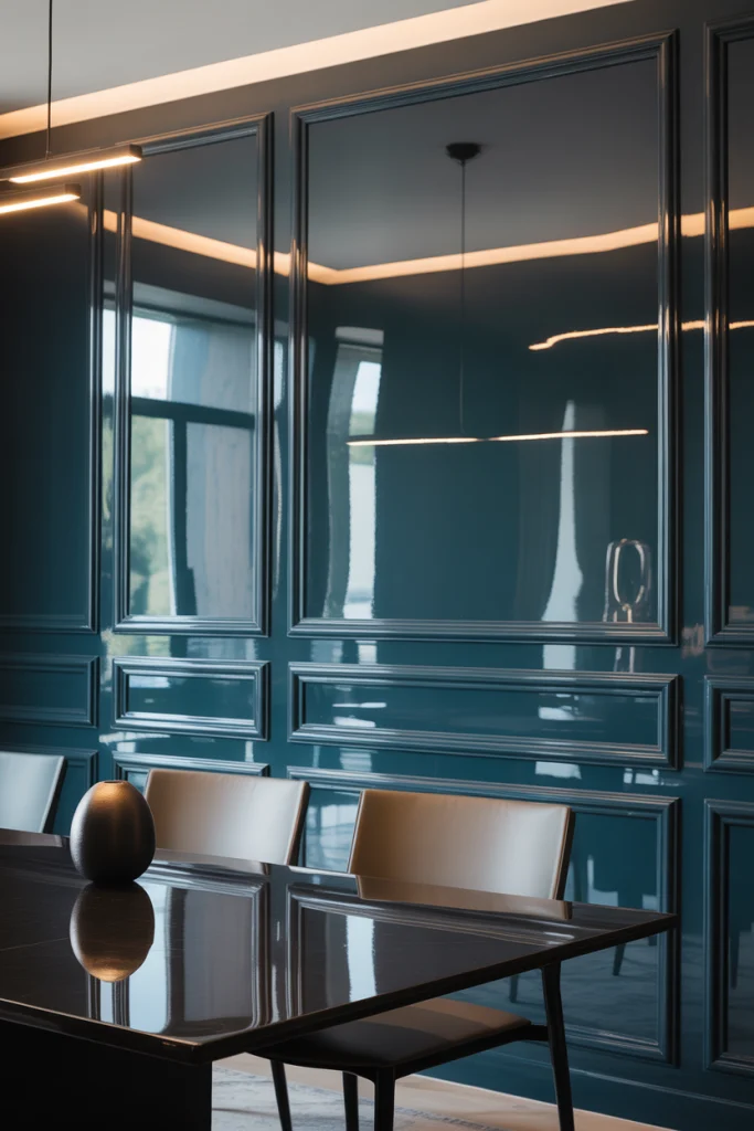 Glossy Panels for a Sleek Look