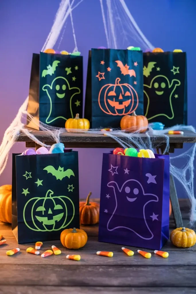 Glow-in-the-Dark Treat Bags