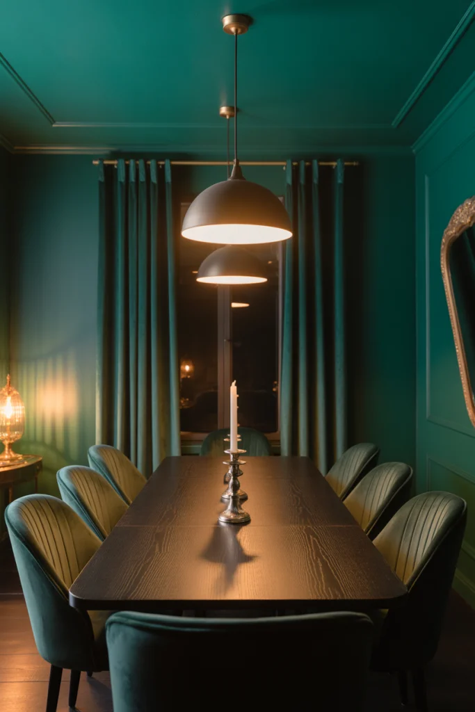 Go Moody with Dark Ceilings