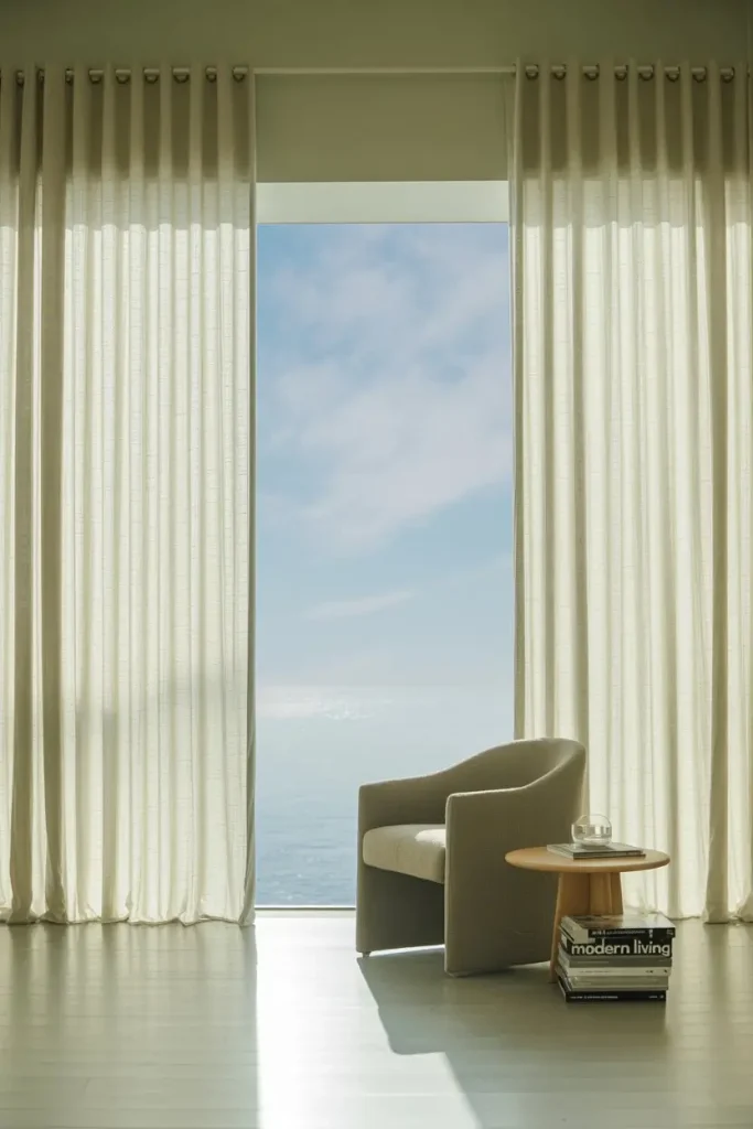 Hang Curtains High and Wide