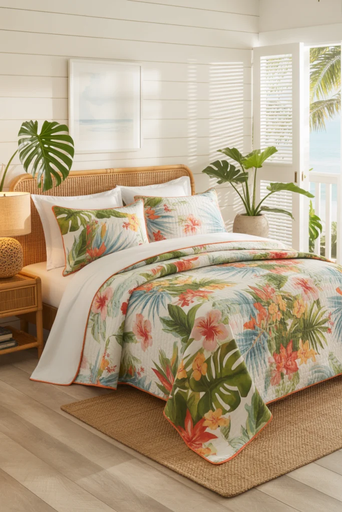 Hibiscus Blooms for a Bold Island Statement