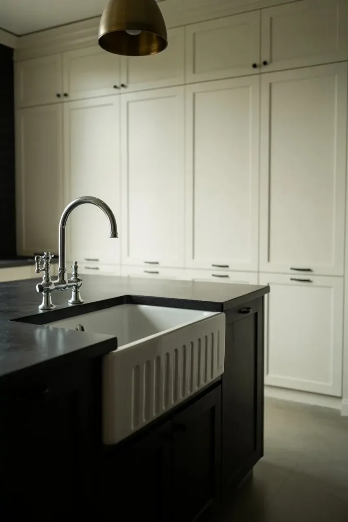 High-Contrast Black and White for Crisp Edges