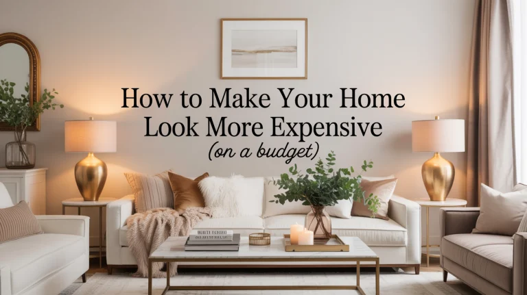 How to Make Your Home Look More Expensive (On a Budget)