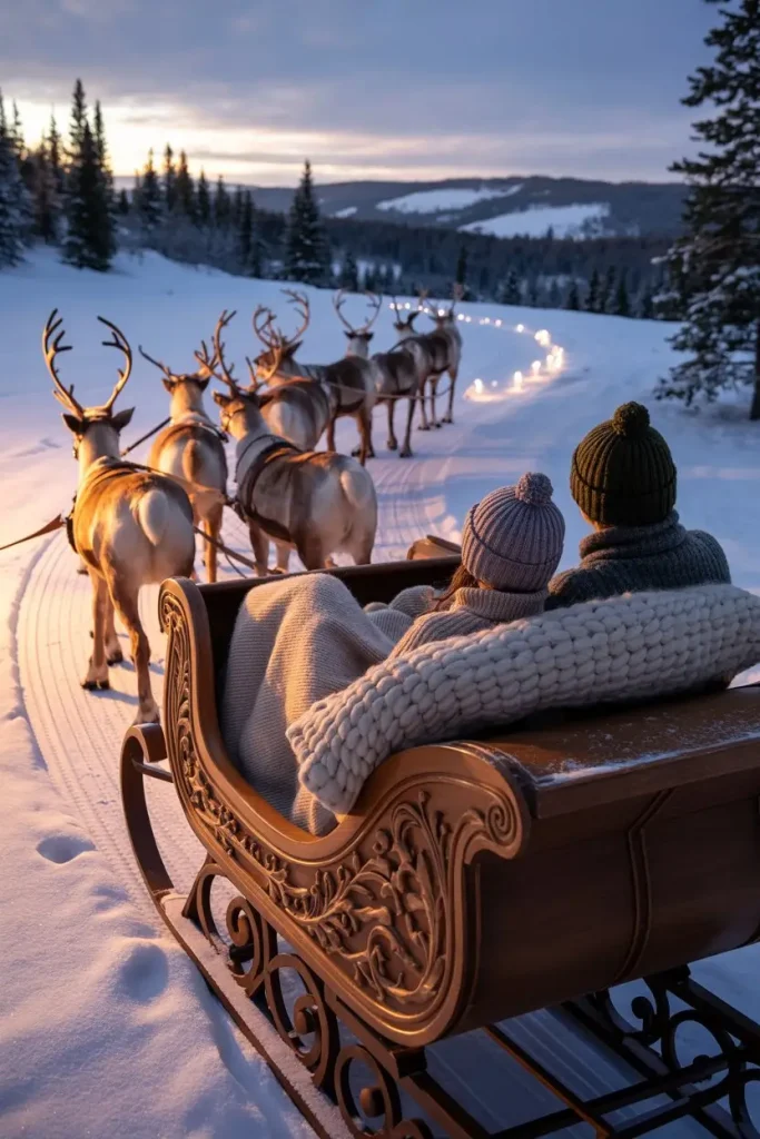 Illustrating Sleigh Rides