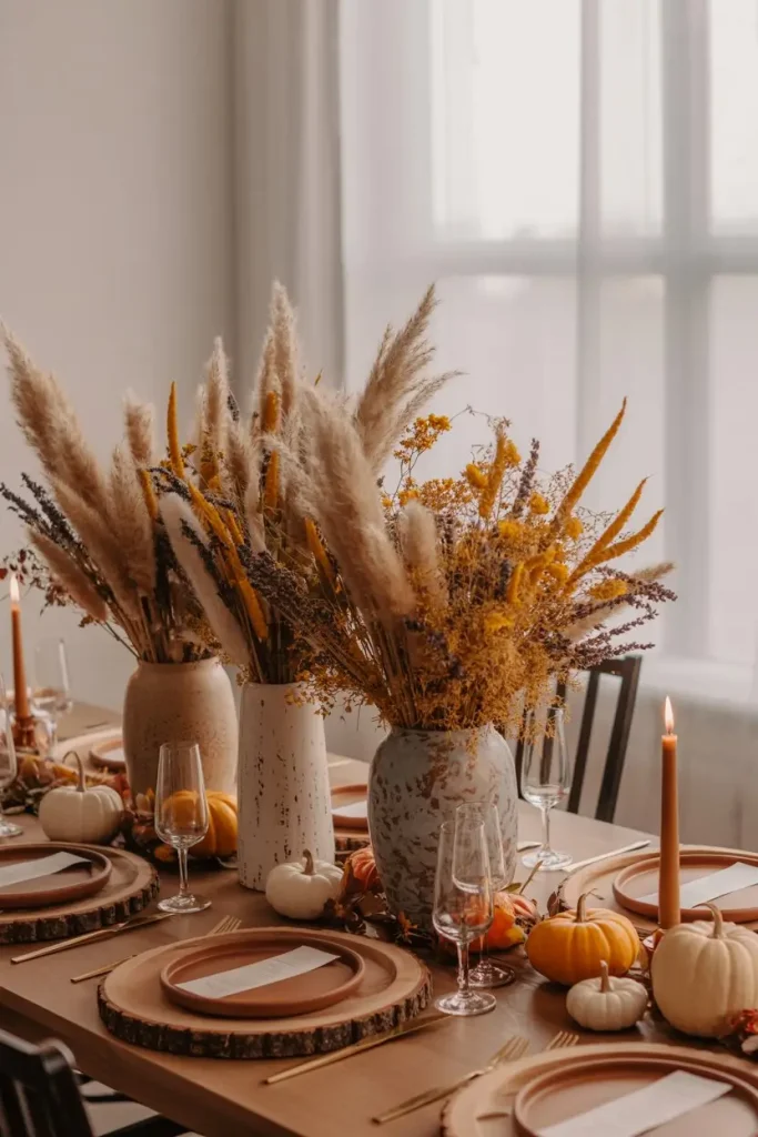 Incorporate Dried Flowers and Grasses
