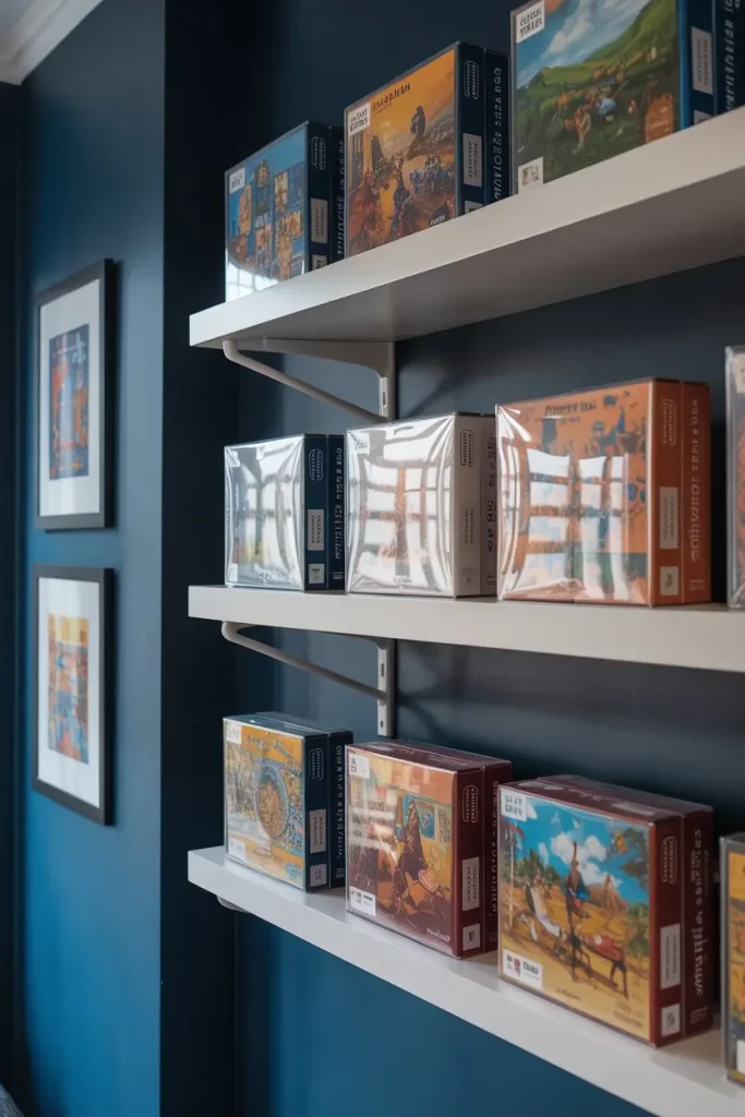 Install Floating Shelves for Easy Access