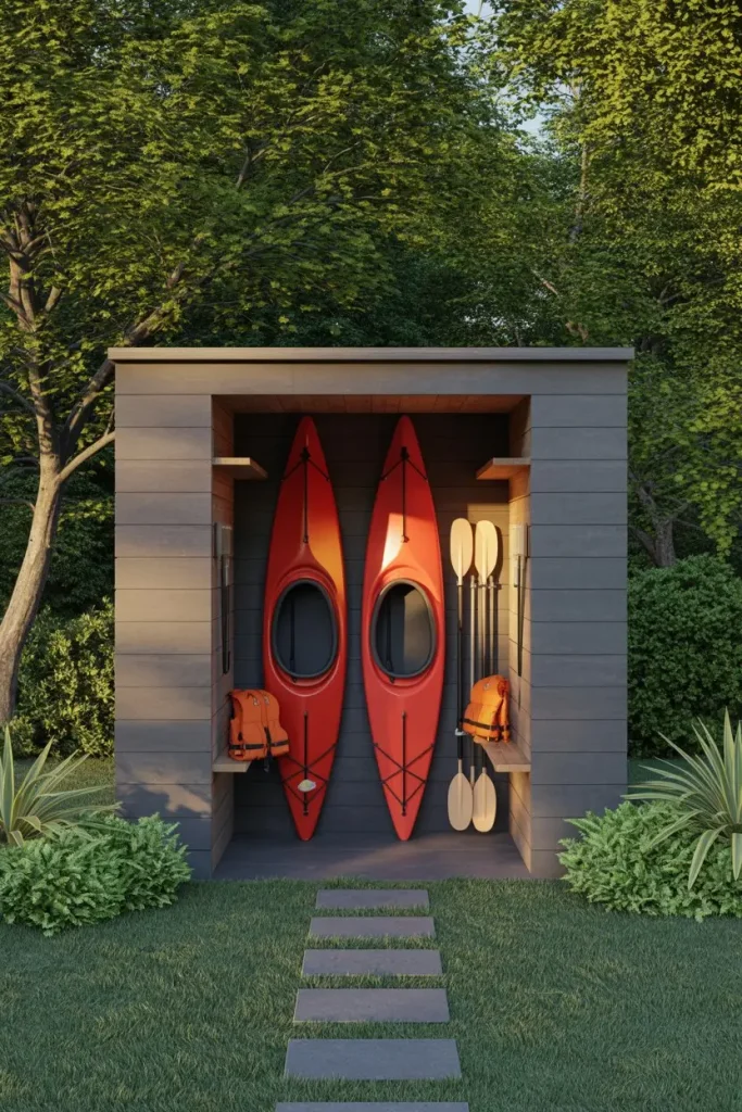 Kayak Storage Sheds for Year-Round Safety