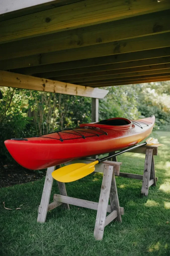 Kayak Storage Under Decks