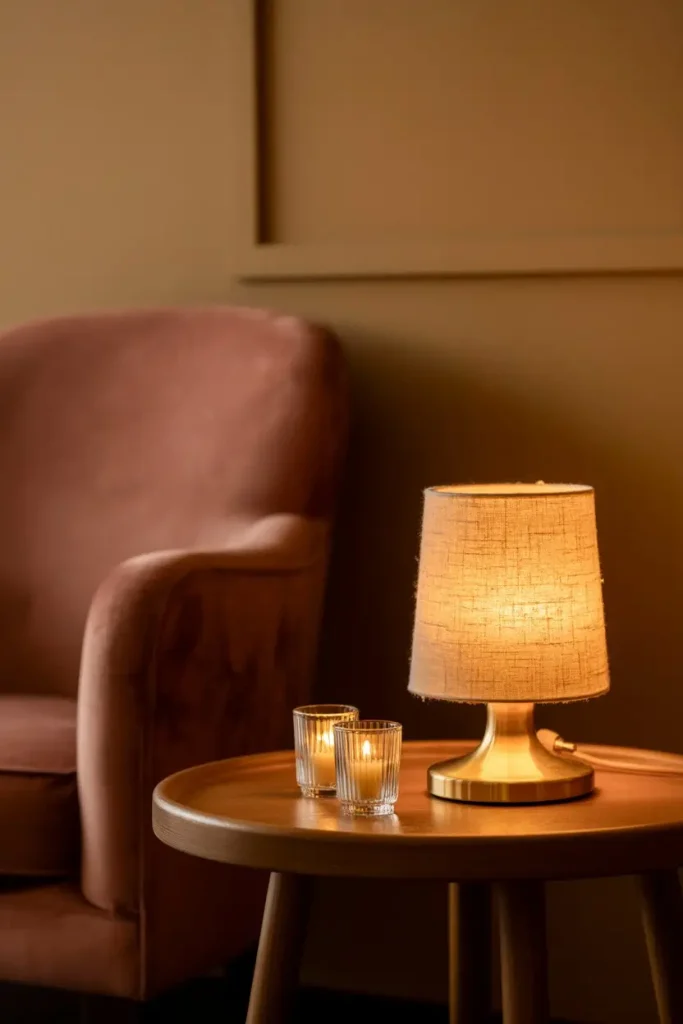 Keep Lighting Simple and Soft