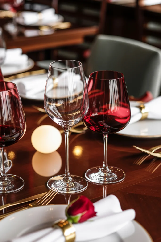 Layer Glassware for a Luxe Effect