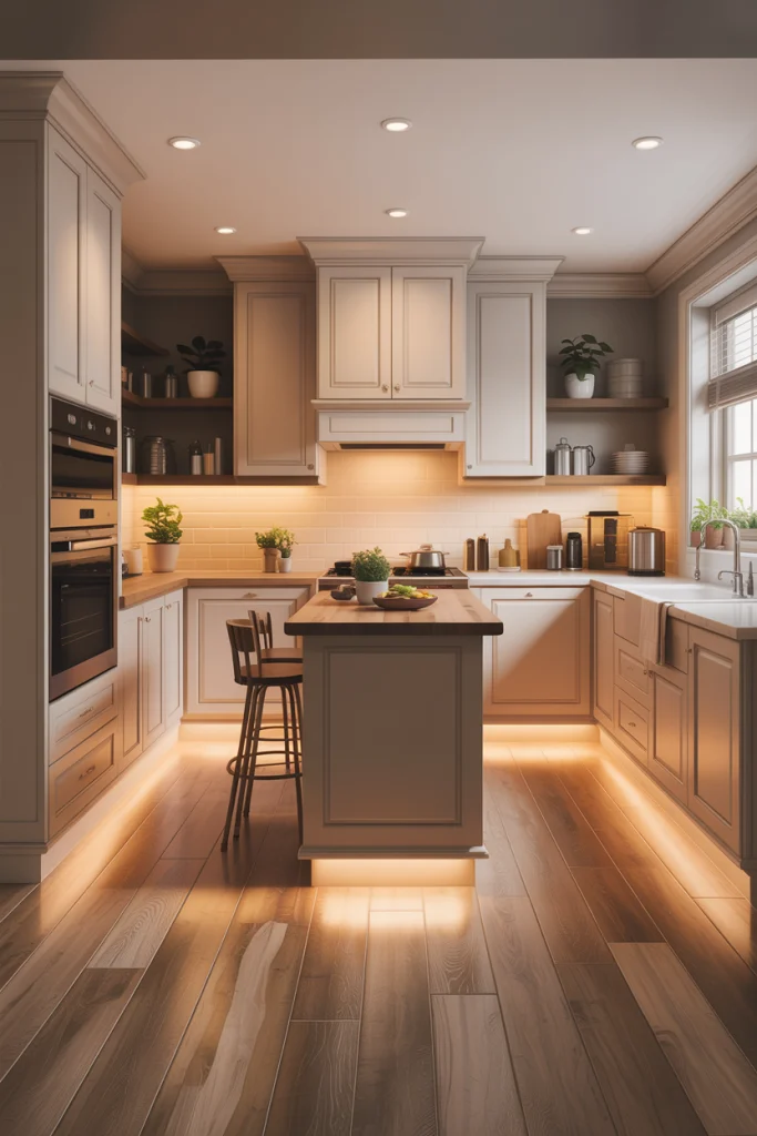 Layer lighting for flexibility