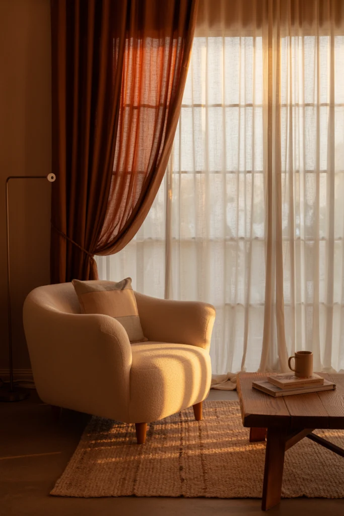 Layer window treatments for warmth and light control