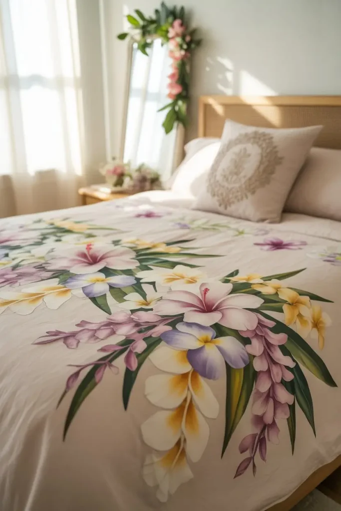 Lei-Inspired Floral Arrangements for a Layered Look