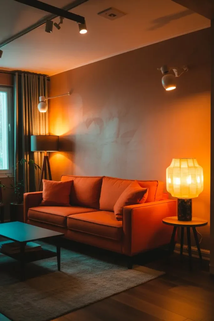 Let lighting shape the color mood