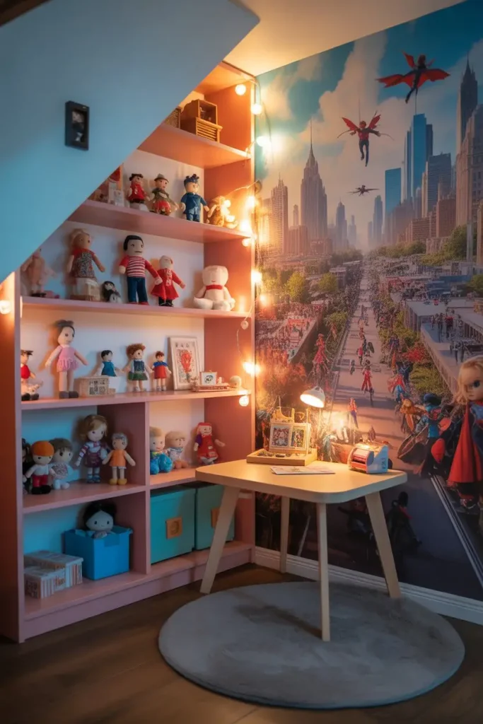 Make a Dollhouse or Action Figure Haven