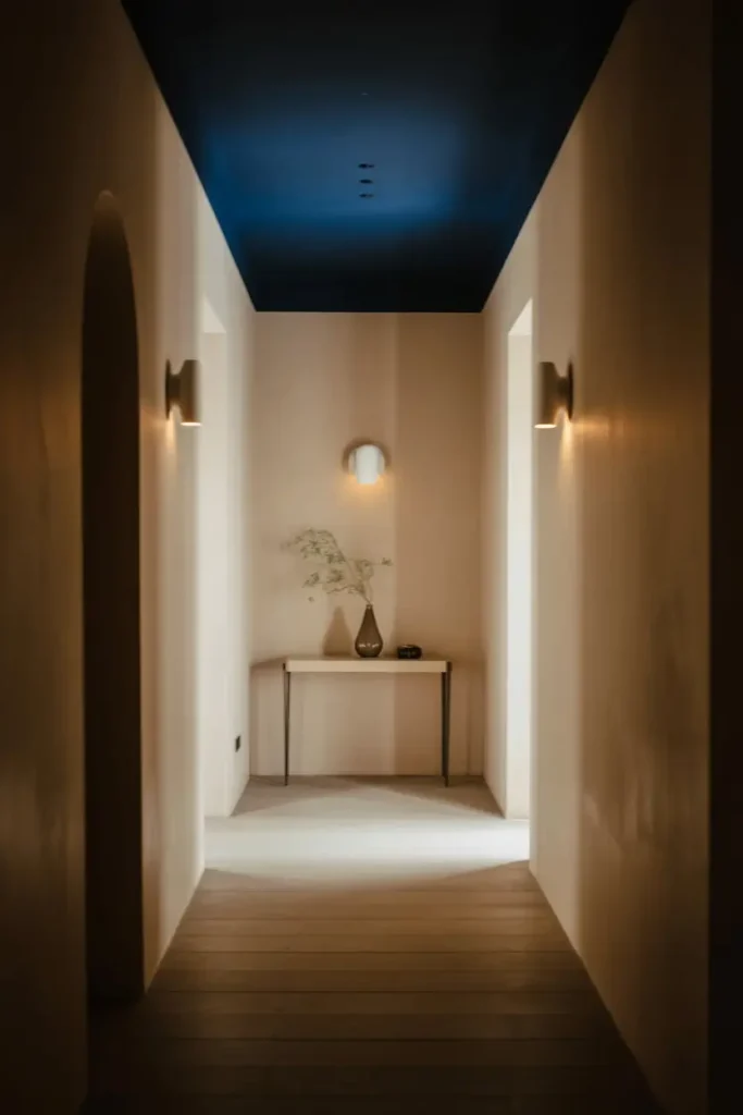 Make the Ceiling Blue for a Cozy Feel