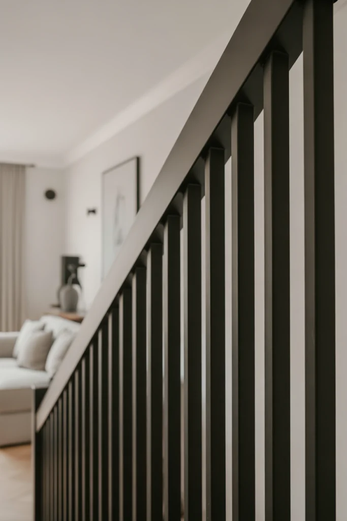 Matte Black Metal for Bold Contrast