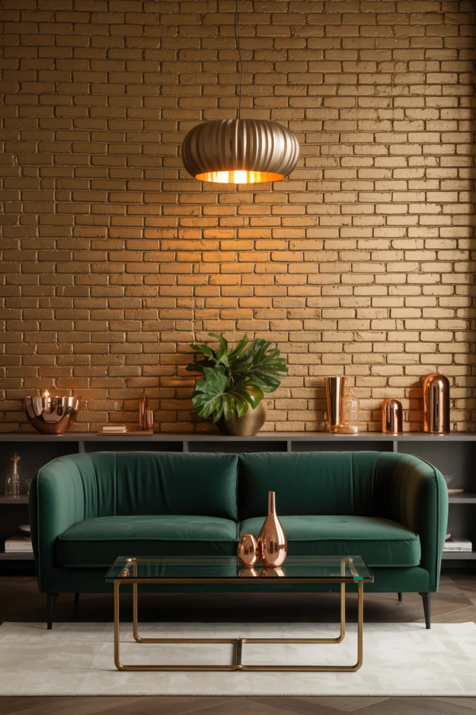 Metallic Finishes for a Glamorous Touch