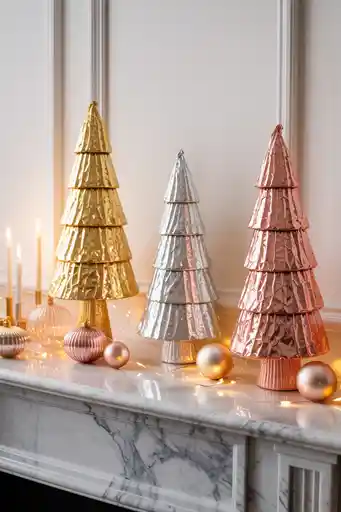 Metallic Foil Trees