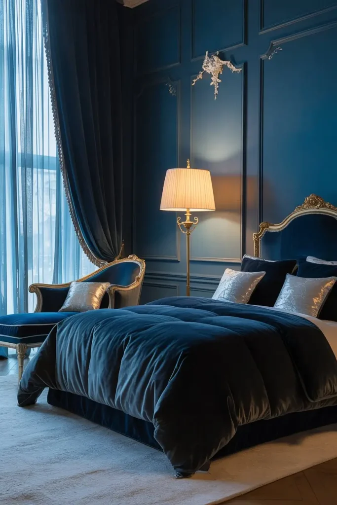 Midnight Blue for a Luxurious Feel