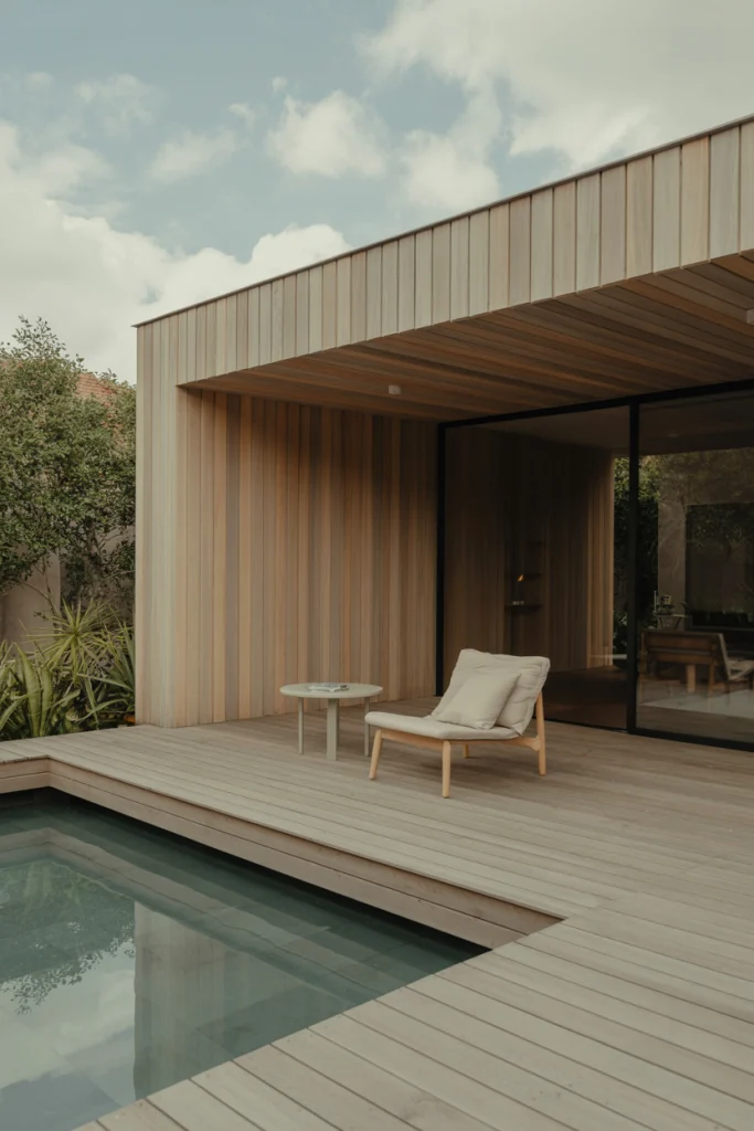 Minimalist Deck for Quiet Retreats